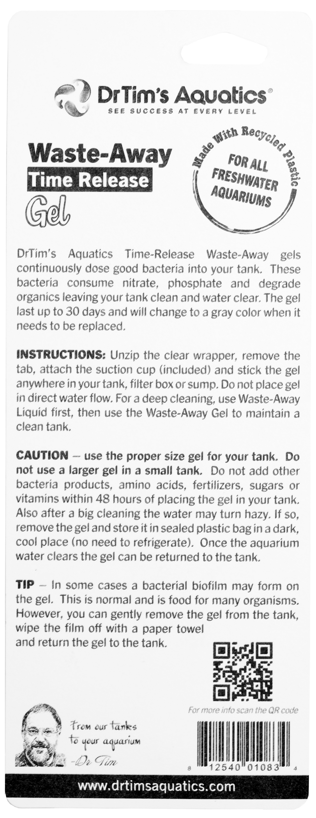 Freshwater Waste-Away Gel MD