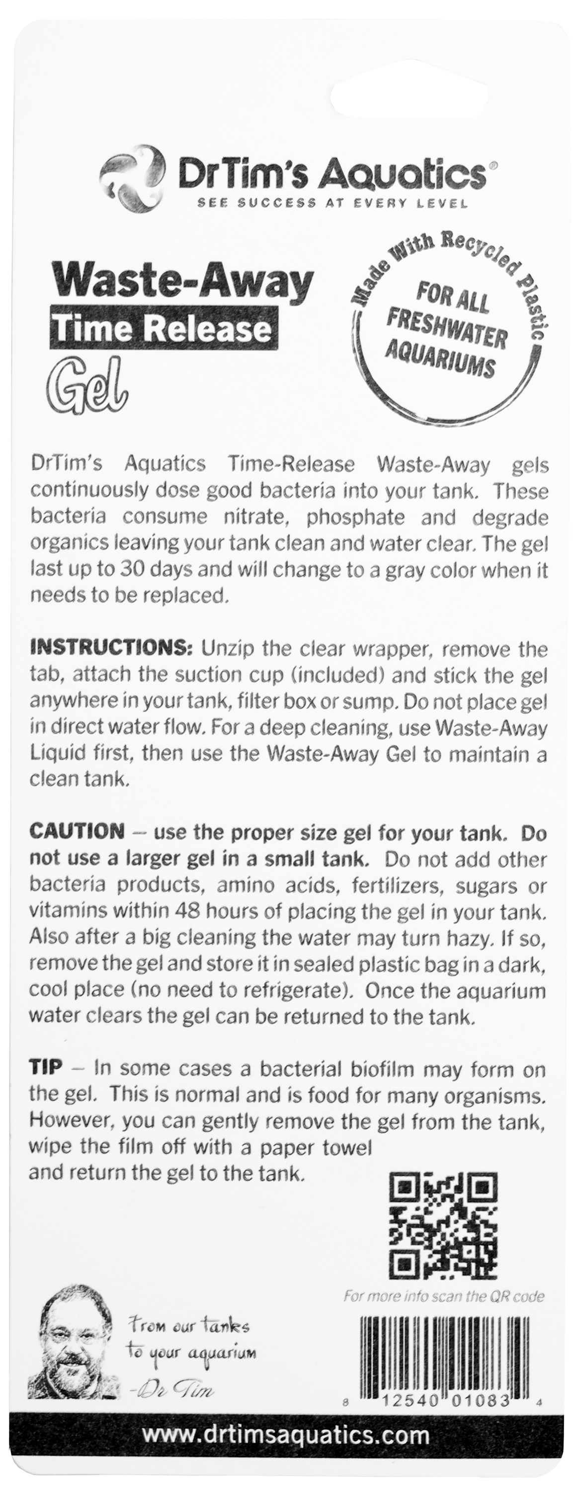 Freshwater Waste-Away Gel MD