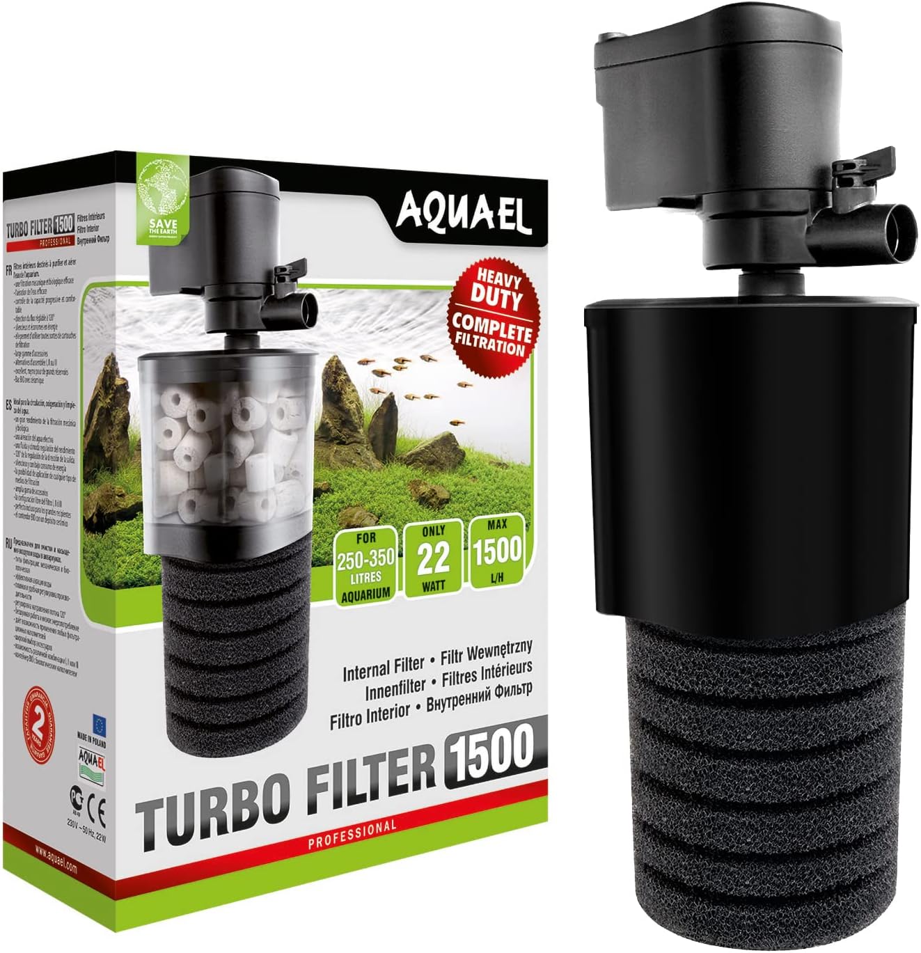 Aquael - Turbo Filter 1500