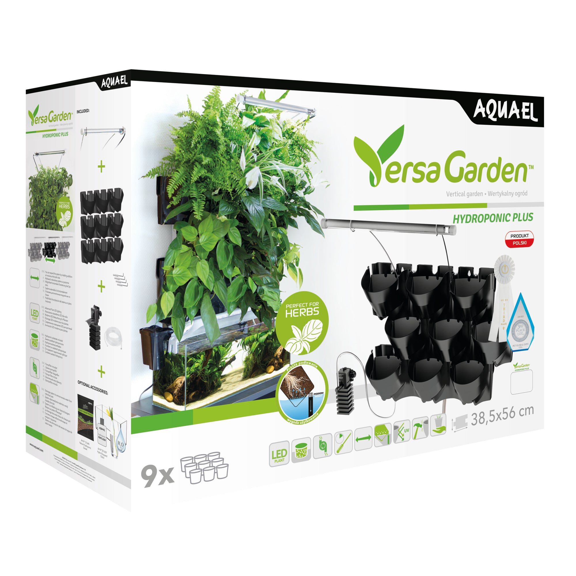 Aquael - Versa Garden Hydroponics Plus