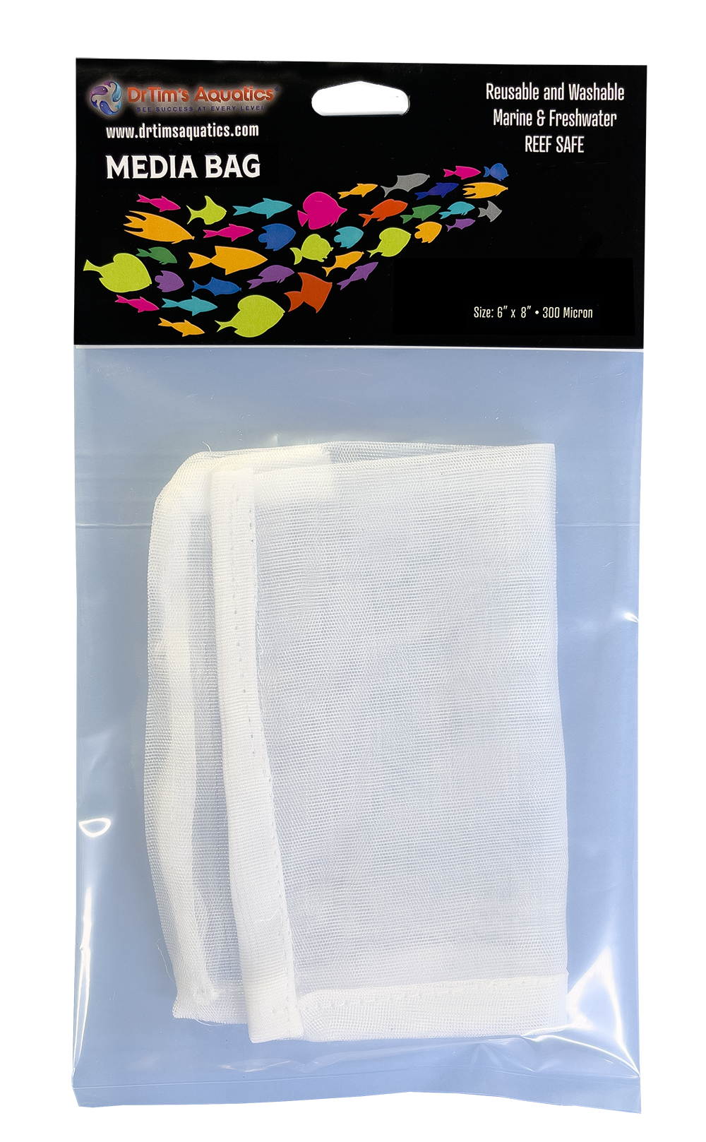 Filter Media Bag - Fine Mesh (300 Micron) 6 x 8 - Single