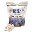 OW - Next Gen Ceramic - Natural White Coral Frag Plugs - 1" - 25 pieces