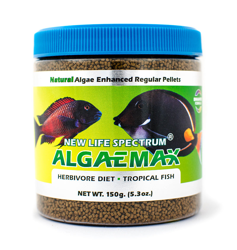 Algae Max (Herbivore Diet) - Regular Pellets (1.0 - 1.5 mm)
