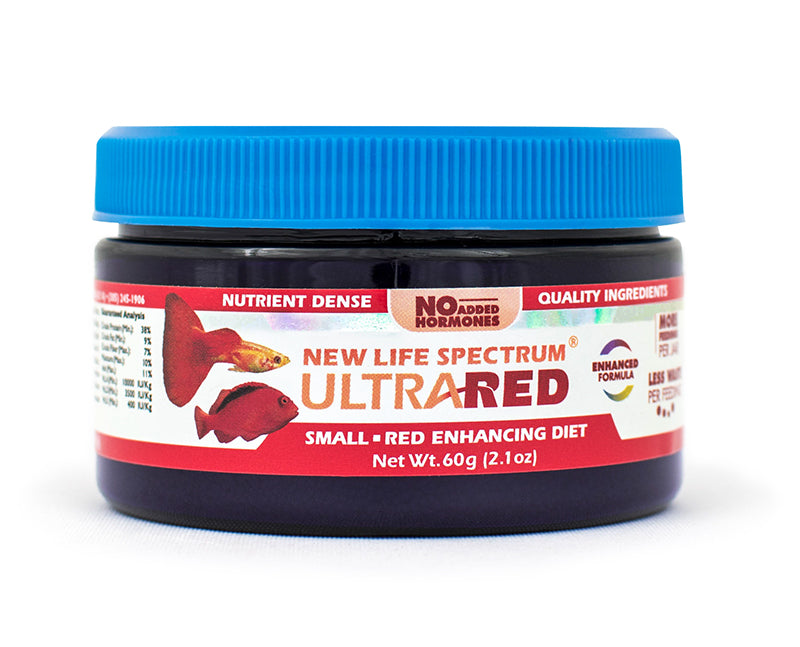 NLS - Ultra Red - Small Pellets (.5 -.75mm) - 60 gr.