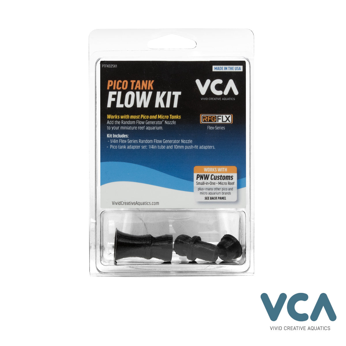 Pico Tank Flow Kit - Single 1/4in Flex-Series RFG