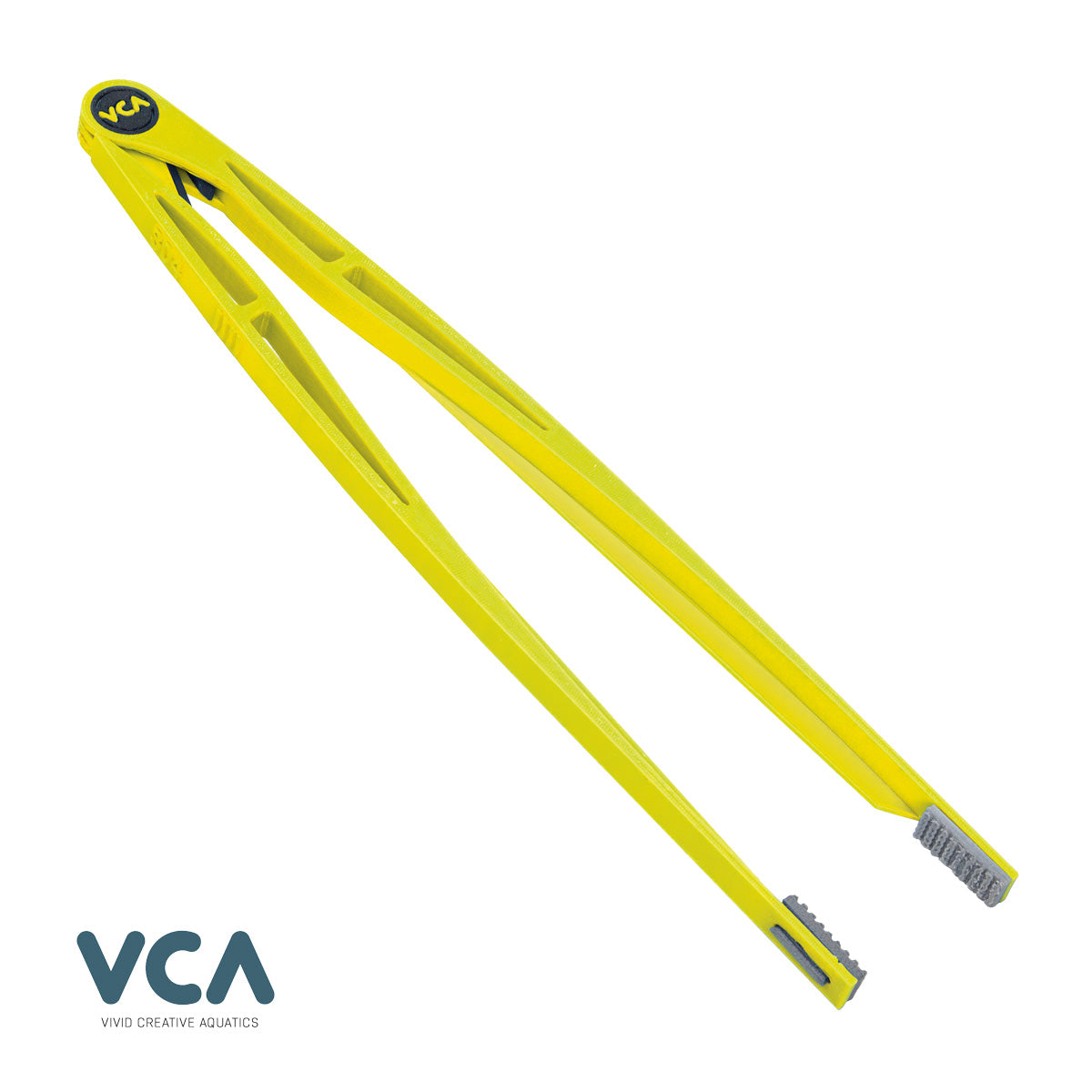 Twelve Inch Never-Rust Tweezers - UV Yellow