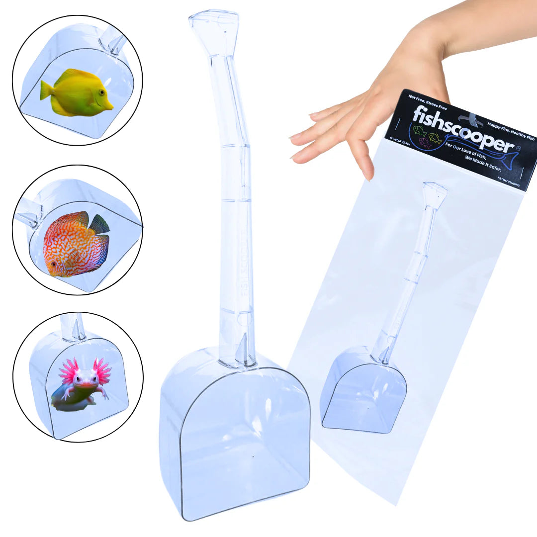 FishScooper - Net-Free, Stress-Free  Multipurpose Tool for Saltwater &amp; Freshwater Aquariums &amp; Fish